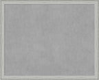 Amanti Art Silver Framed Magnetic Board 35x43 X-Large Vision Board