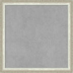 Amanti Art Silver Framed Magnetic Board 18x18 Small Vision Board by AmantiArt