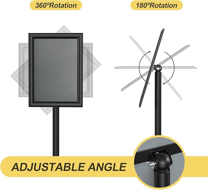 Relx Sign Holder Stand 8.5x11 inch - Image 6