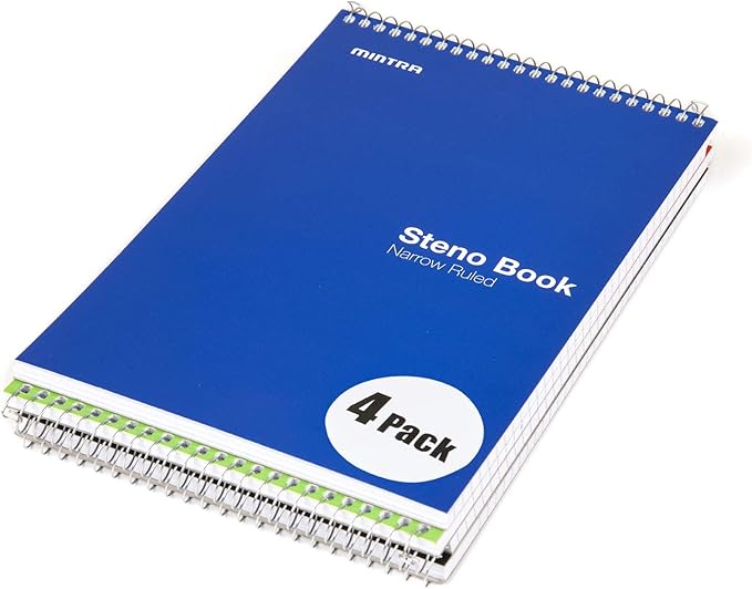 Mintra Office Steno Books -, 70 Sheets, Notebook - Image 2