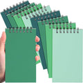 Tenceur 8 Pcs Pocket Notebook Bulk Small 3x5 Inch Spiral Notepads Mini Top by Tenceur