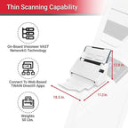 Xerox Visioneer Xerox D35 Scanner, USB Office Document Scanner - Image 5