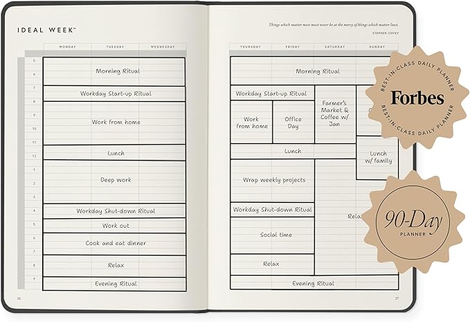 Full Focus Oatmeal Linen Planner by Michael Hyatt - Image 6