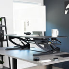 VIVO 48 inch Height Adjustable Large Stand Up Desk Converter, V Series - Image 6
