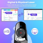 2 in 1 Type C USB Presentation Clicker - Image 4