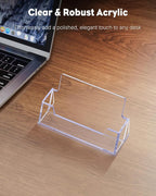 Uniclife 2 Pack Acrylic Business Card Holder - Image 5