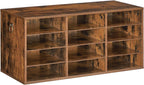 HOOBRO Countertop Mail Sorter Organizer, Wooden Literature Organizer, Student