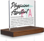 Physician Assistant Gifts, Thank You Appreciation Desk Sign by Pariveca