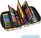 YOUSHARES Colored Pencil Case 220 Slots Pen Case Organizer - Image 3