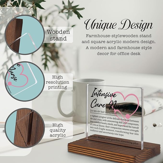 Intensive Care Nurse Gifts, Thank You Appreciation Gifts - Image 3