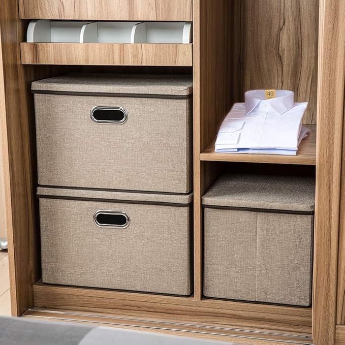 PRANDOM Large Collapsible Storage Baskets - Image 3