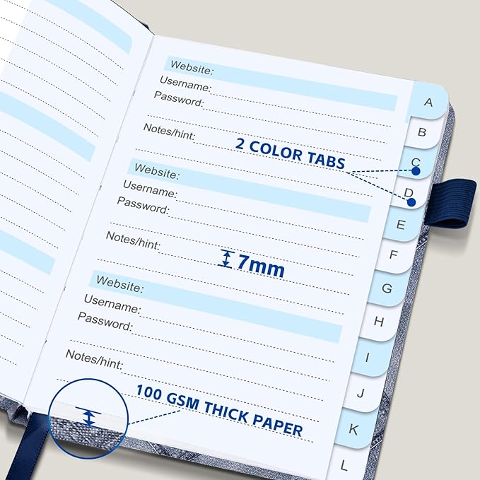 MOSA BEAR Password Keeper Book - Image 7