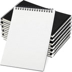 Engrowtic Dot Grid Notebook Top Spiral Notebook A5 Size Bullet Dotted Paper by Engrowtic
