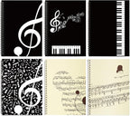 MAXCURY Blank Sheet Music Composition Manuscript Staff Paper Art Music Notebook - Image 5