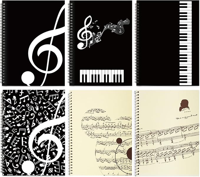 MAXCURY Blank Sheet Music Composition Manuscript Staff Paper Art Music Notebook - Image 5