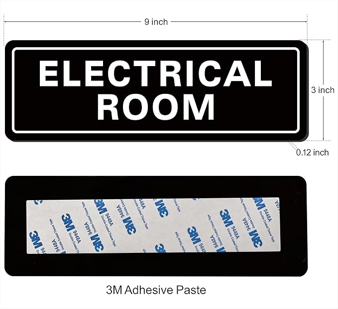 Electrical Room Sign - Image 2