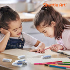 Erasers, Shuttle Art 72 Pack Premium Erasers Bulk - Image 5