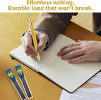 feelake 8 PCS Metal Mechanical Pencil, Durable 0.9mm Drafting Pencil, Comes - Image 3