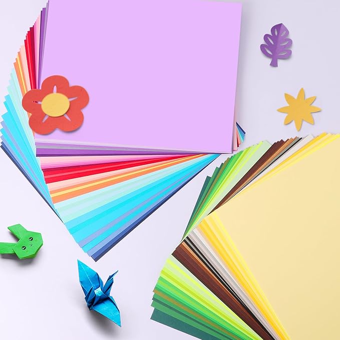 800 Sheets 8.5" X 11" Colored Cardstock, 80 Assorted Colors 180 GSM/65 LB - Image 3