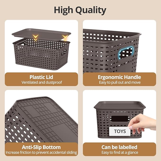 ZFTMRR Plastic Storage Basket - Image 6