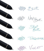 Pentel EnerGel Kuro Shades of the Ocean, Retractable Liquid Gel Pen - Image 3