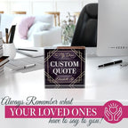 Custom Acrylic Sign Personalized, Custom Desk Name Plate, 18 Styles, - Image 4