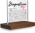 Diagnostician Gifts, Appreciation Desk Decor by Pariveca