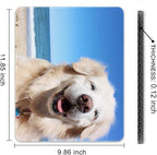 Auhoahsil Mouse Pad, 12 x 10 in Animals Theme Computer Mouse Pad - Image 7