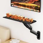 Keyboard Tray Wall Mount, Sit-Stand 26 Inch Keyboard and Mouse Stand, Height - Image 3