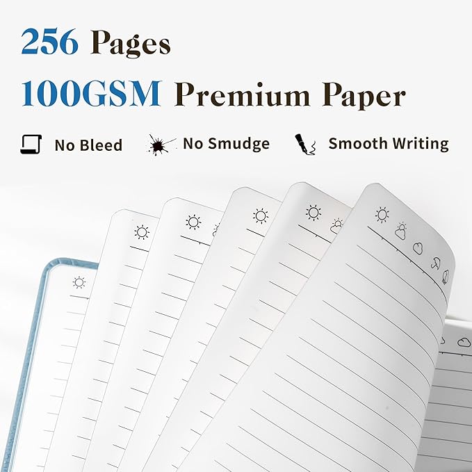 CAGIE Textured Hardcover Lined Journal - Image 5