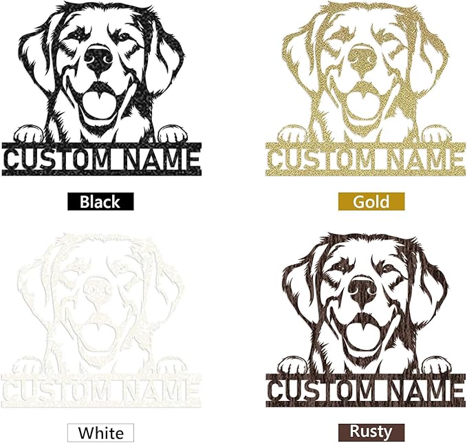 Dyoart Custom Dog Metal Signs - Image 9