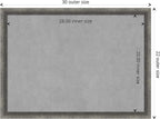 Amanti Art Grey Framed Magnetic Board 22x30 Medium Vision Board - Image 4
