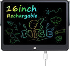 Rechargeable LCD Writing Tablet by QIAOBUQI