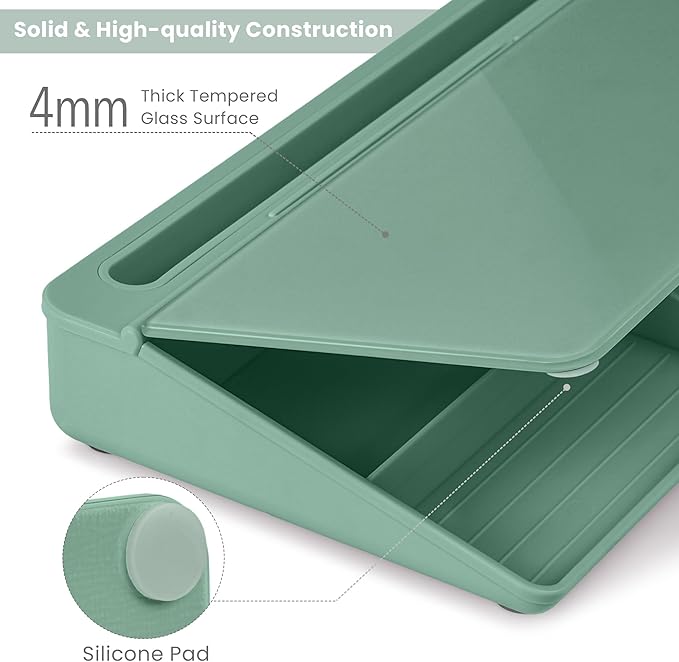 Varhomax Glass Desk Whiteboard - Image 3