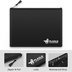 FLASLD Fireproof Document Money Bags, Large Fireproof Wallet Pouch, Safe Bag - Image 5