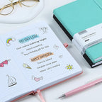 POPRUN A5 Lined Journal Notebooks, 8 Pack Leather Hardcover Thick Notebook - Image 5