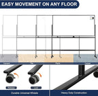 Large Dry-Erase Rolling Magnetic Whiteboard - Image 4