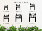 Personalized Deer Metal House Numbers - Image 4