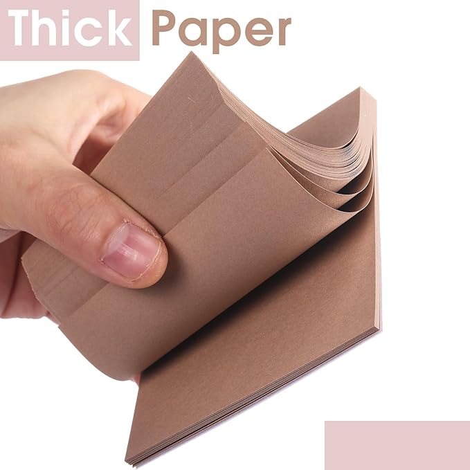Thenshop 12 Pads Boho Sticky Notes 3''x3'', Self Stick Notes Pads Boho Office - Image 3