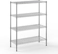 Regal Altair 18" Deep x 42" Wide x 54" Height Wire Shelving Kit | 4-Tier | NSF by Regal+Altair