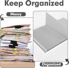 Two Pocket Folders, PANDRI 50 Pack 2 Pocket Folders, Letter Size Paper File - Image 3