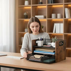 Wood Desk Organizer - Image 5