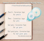 Aipker Correction Tape, Extra-Long 30 m Each – 590 ft Total, Easy-to-Use White - Image 3