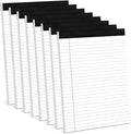 8 Pack White Legal Pads 8.5 x 11 Wide Ruled Note Pads 8.5 x 11" Legal Ruled by Aidunmis