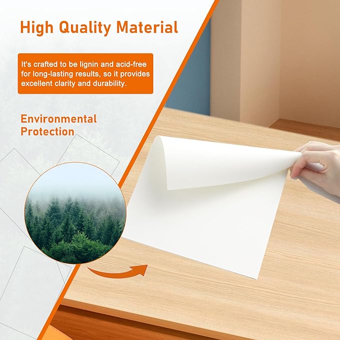 Guakicae 60 Sheets White Cardstock 5 x 7 Thick Paper, 300gsm/110lb Heavyweight - Image 4