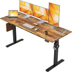 Agilestic Electric Standing Desk, Large 60 x 24 Inches Height Adjustable Desk by Agilestic