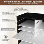 EasyPAG Wooden Literature Organizer - Image 3