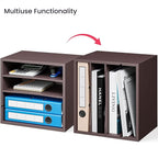 Ballucci 4-Tier Paper Organizer, Desk File Organizer, Stackable Letter Tray - Image 5