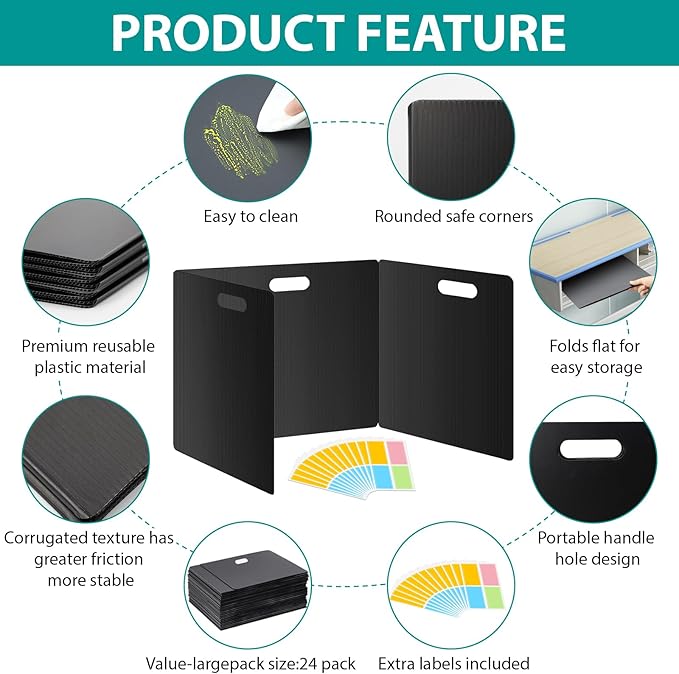 MuseLuxe 24 Pack Privacy Folders - Image 3