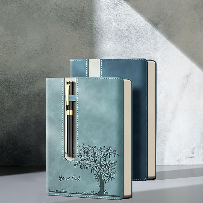 Bliver Personalized Leather Journal Custom Notebook Customized Engraved Journal - Image 6